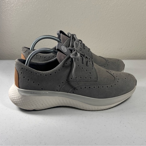 Cole Haan Mens Zerogrand Changepace Wing Sneaker Luxe Gray Shoe Size 8 - Picture 4 of 10